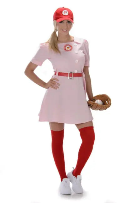 Peaches Baseball Girl Adult Costume