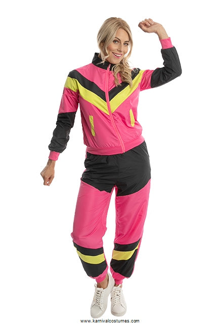 80's Neon Shell Suit Costume