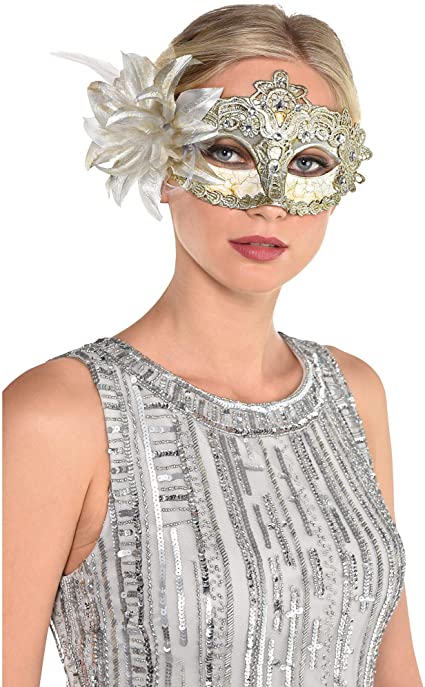 Half Mask - Jeweled Parisian