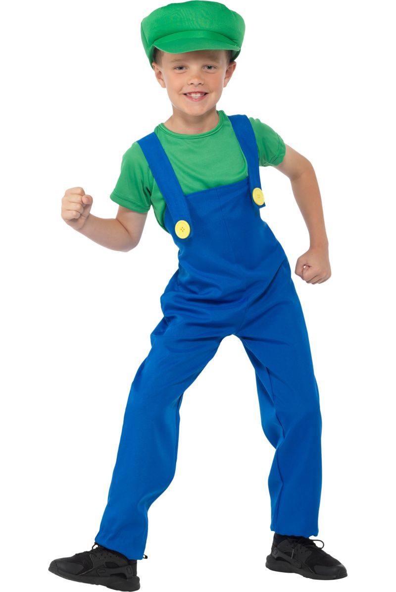 Green Plumber Child's Costume