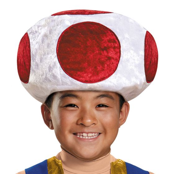 Super Mario Brothers - Toad Deluxe Child Costume