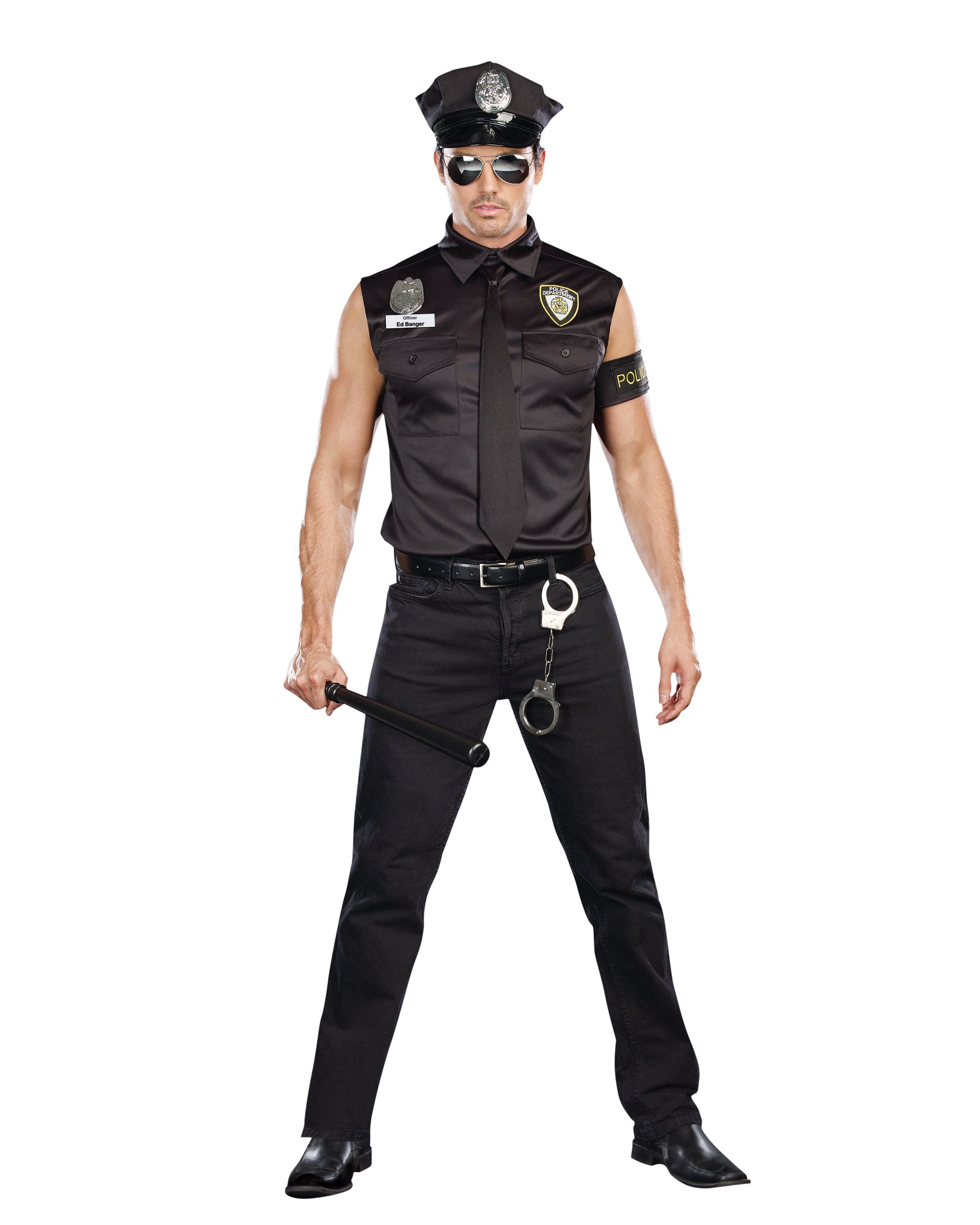 Dirty Officer Ed Banger Adult Costume