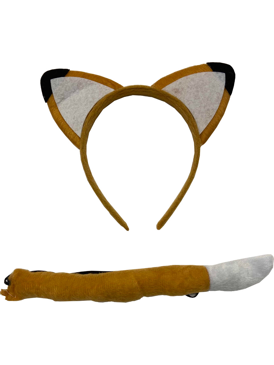 Fox Headband and Tail Set