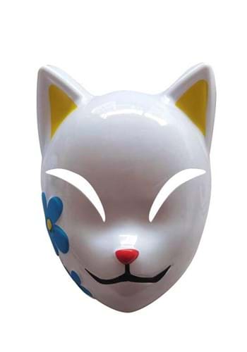 Yellow Ear Cat Anime Slayer Mask