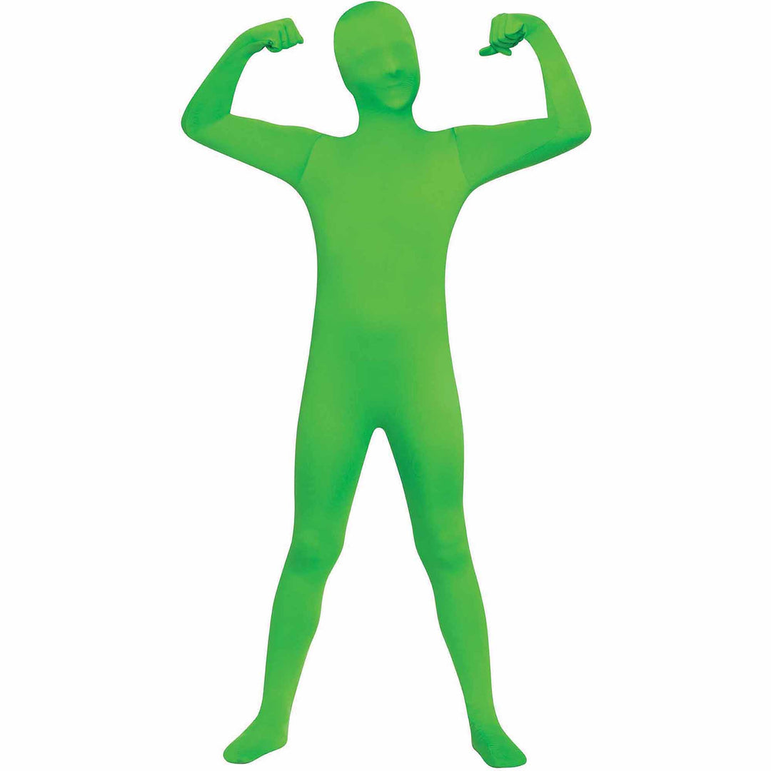 Children's Spandex Skin Suit - Green