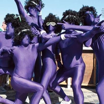 Morphsuit Purple - Adult Extra Large