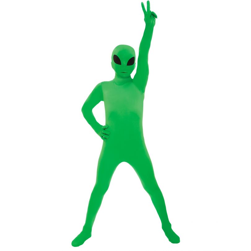 Alien Morphsuit Costume - Child Medium
