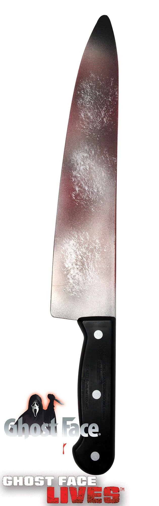 Scream - Ghost Face® 15" Bloody Butcher Knife Prop