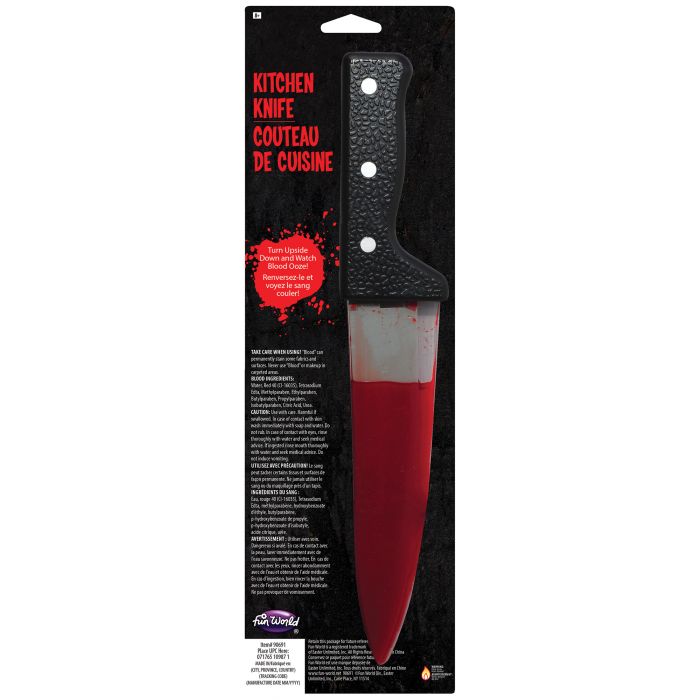 Bleeding Kitchen Knife