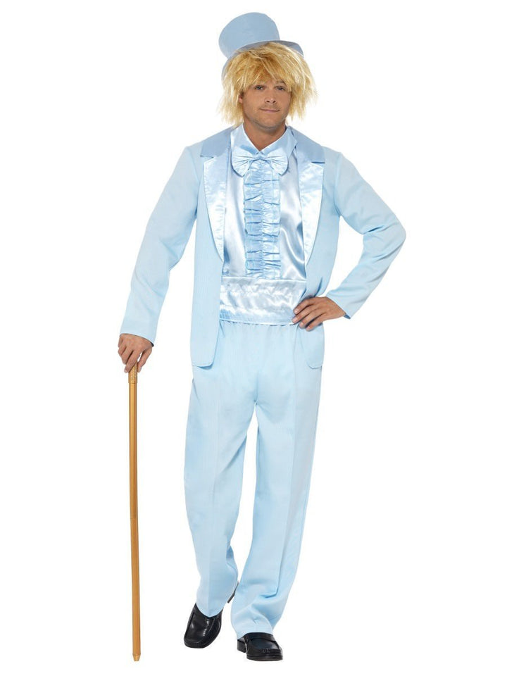 90's Stupid Blue Tuxedo Costume