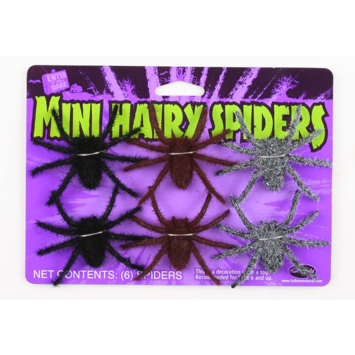 Mini Hairy Spiders