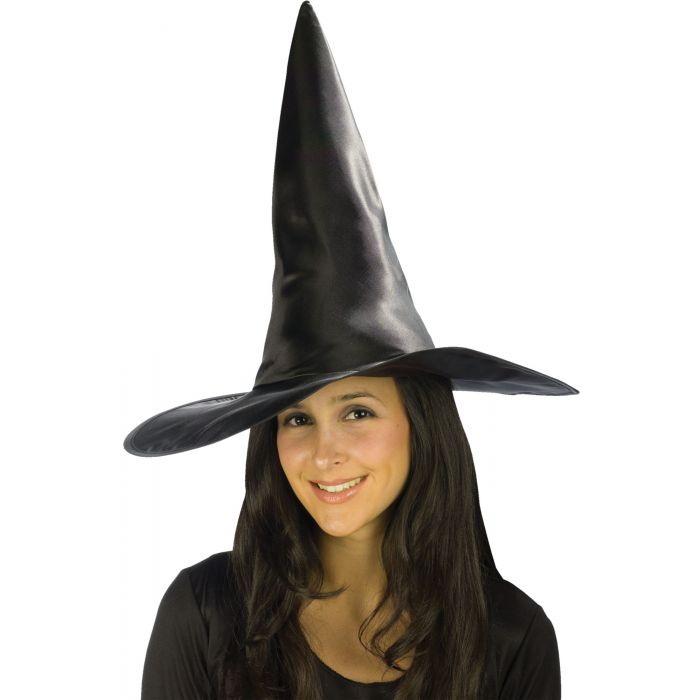 Deluxe Satin Witch Hat