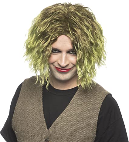 Green Joke Wig