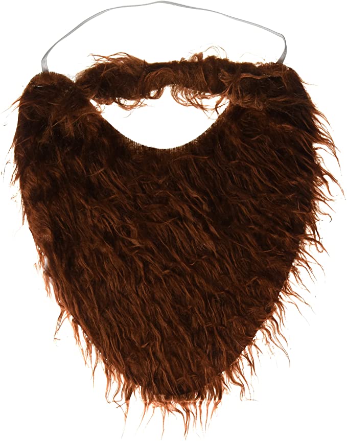 Long Plush Beard w/Elastic