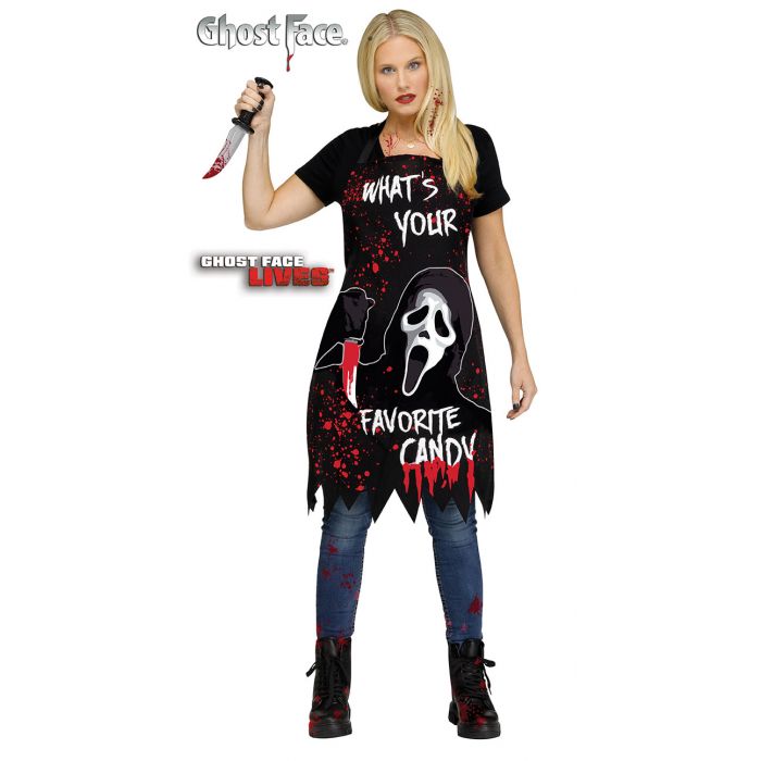 Ghost Face Horror Apron