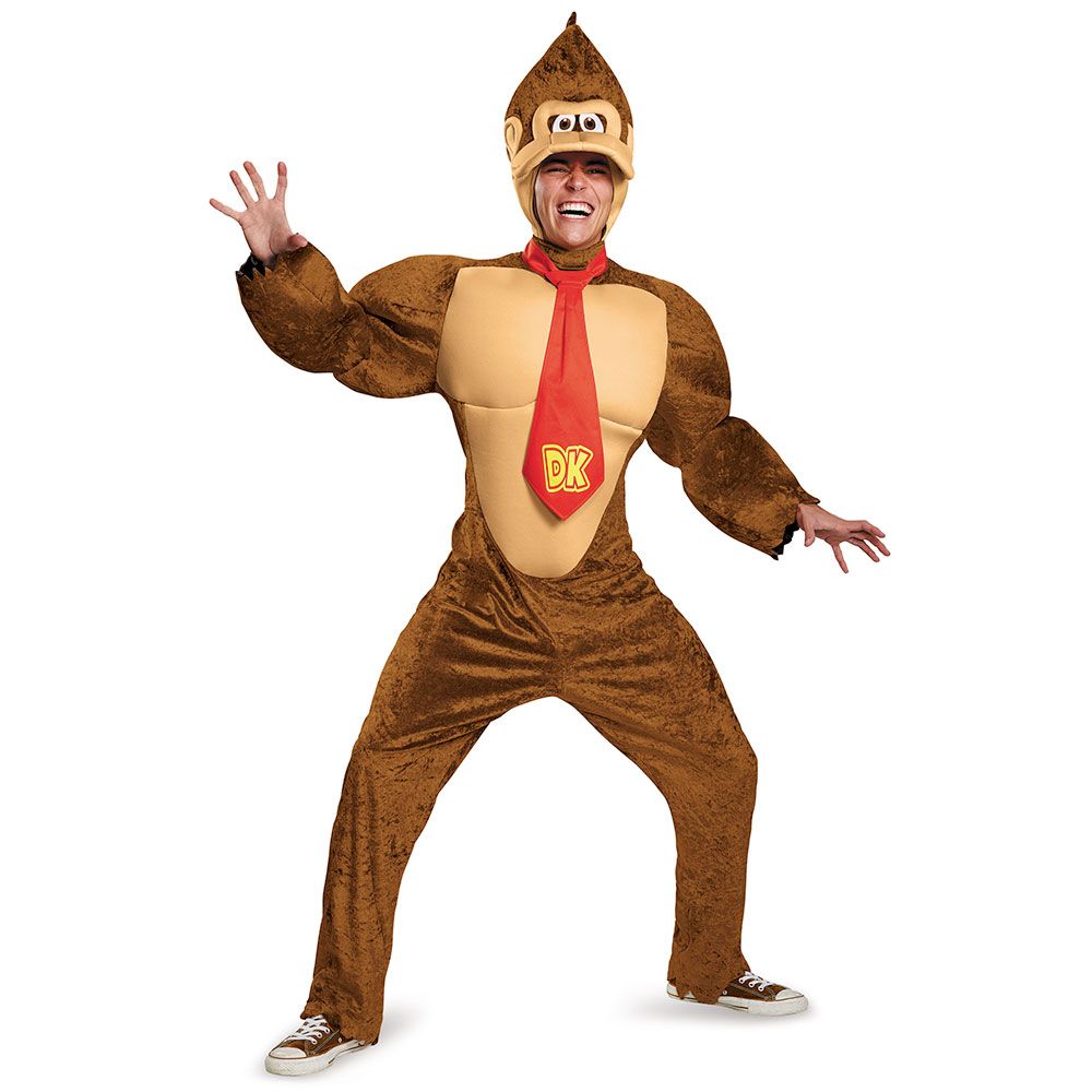Donkey Kong Deluxe Adult Costume