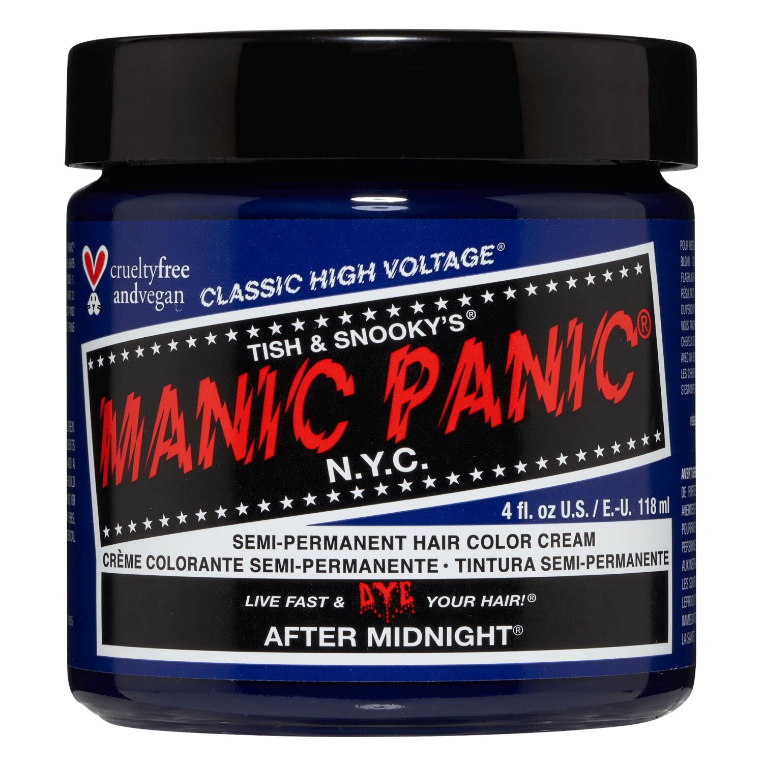 Manic Panic® Classic High Voltage Hair Color - After Midnight Blue