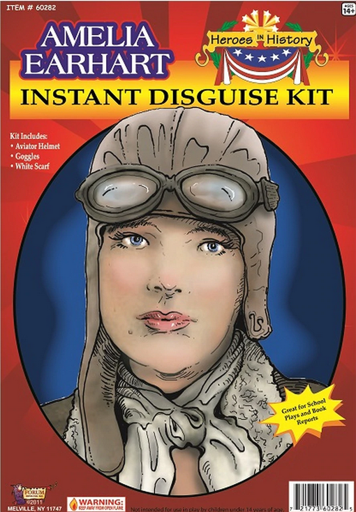 Heroes in History Instant Disguise Kit - Amelia Earhart