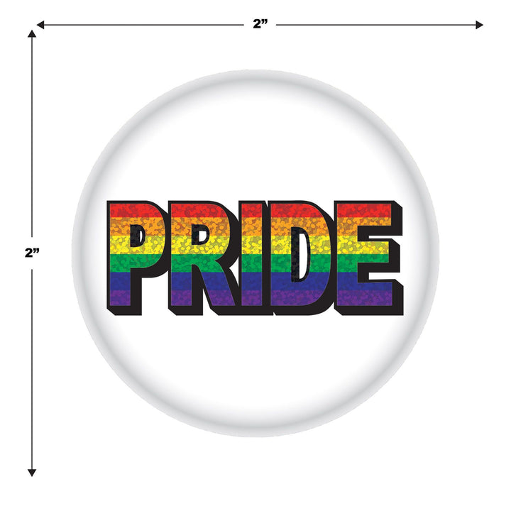 Rainbow Pride Button