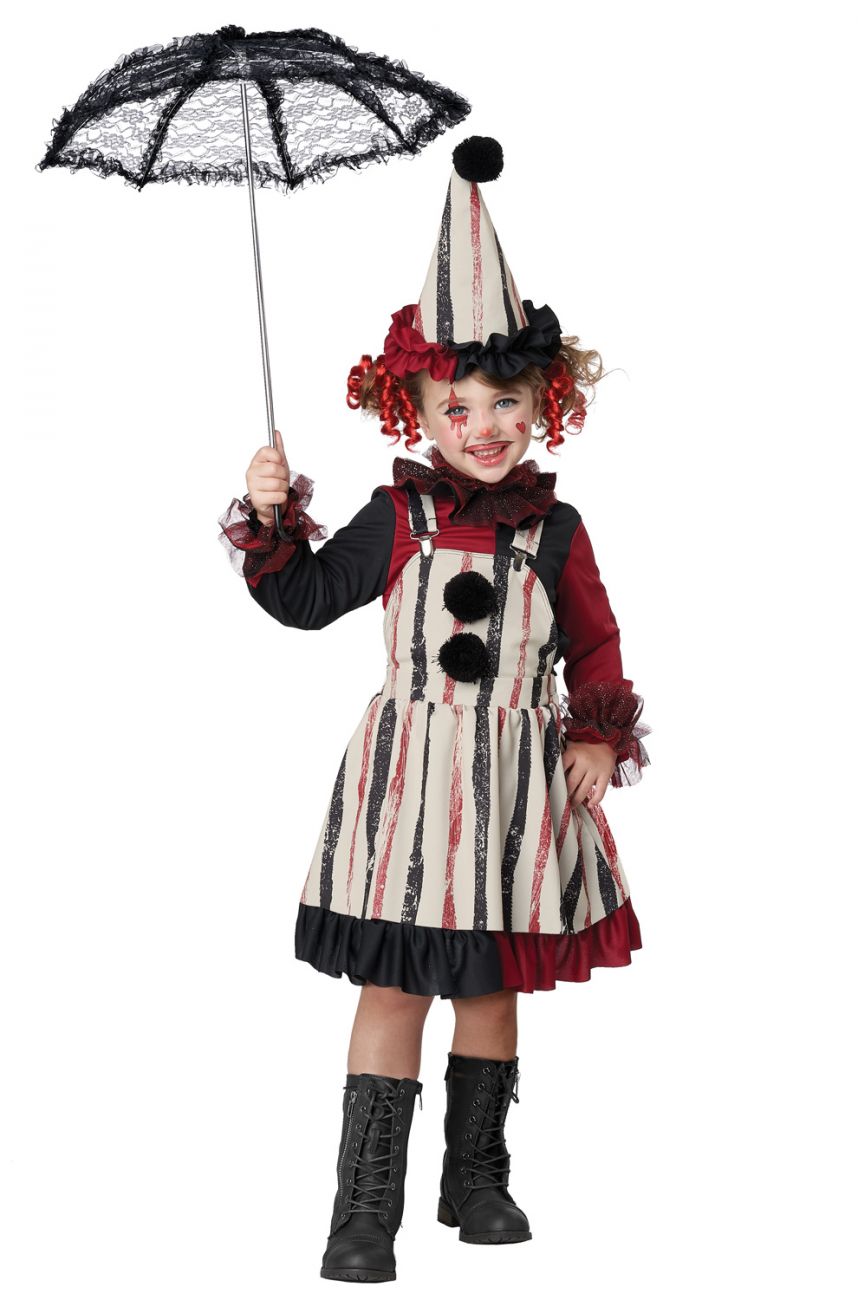 Clever Lil' Clown Costume - Toddler