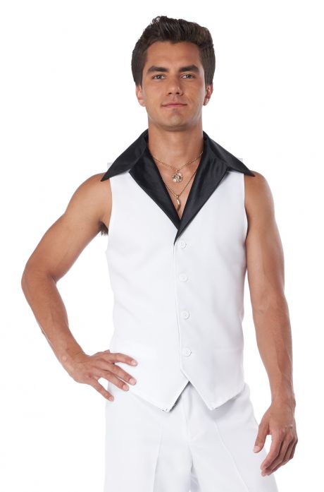 70's Era White Disco Suit