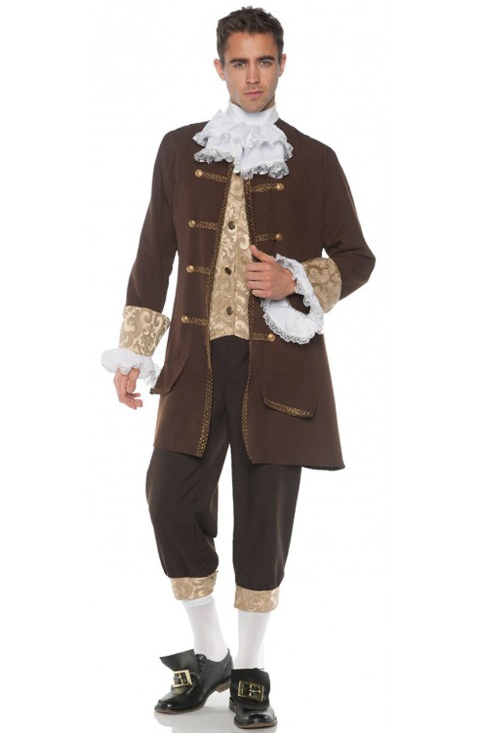 Deluxe Colonial Man Costume - Adult