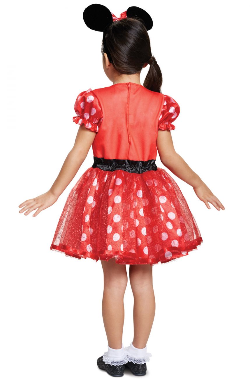 Red Minnie Mouse Costume - Toddler