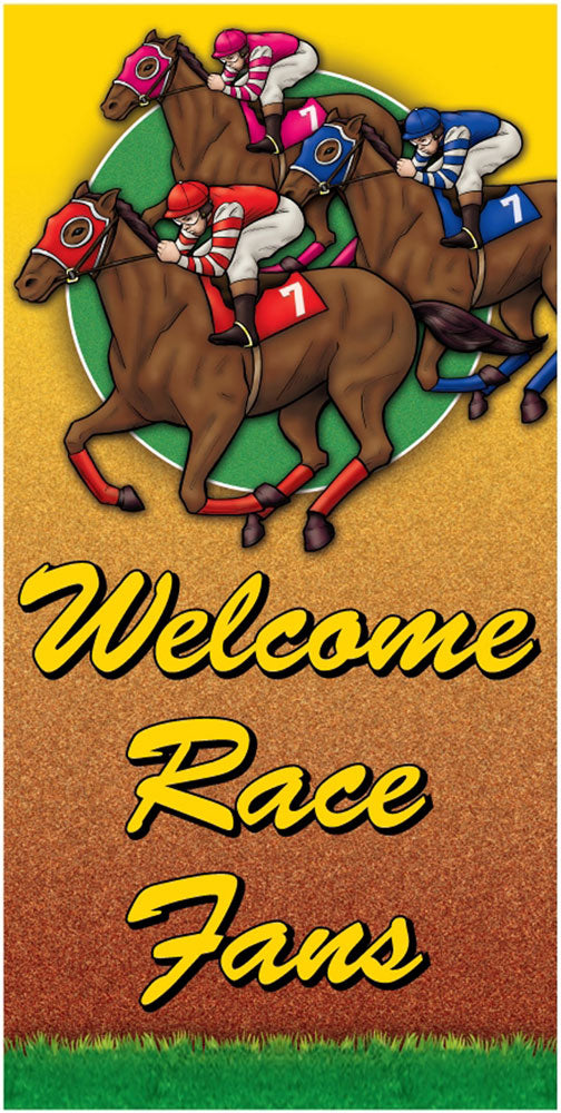 A Day at the Races 30" x 60" Door Poster
