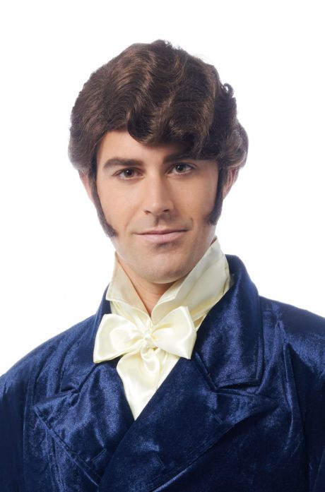 Regency Era Men's Wig-Brown