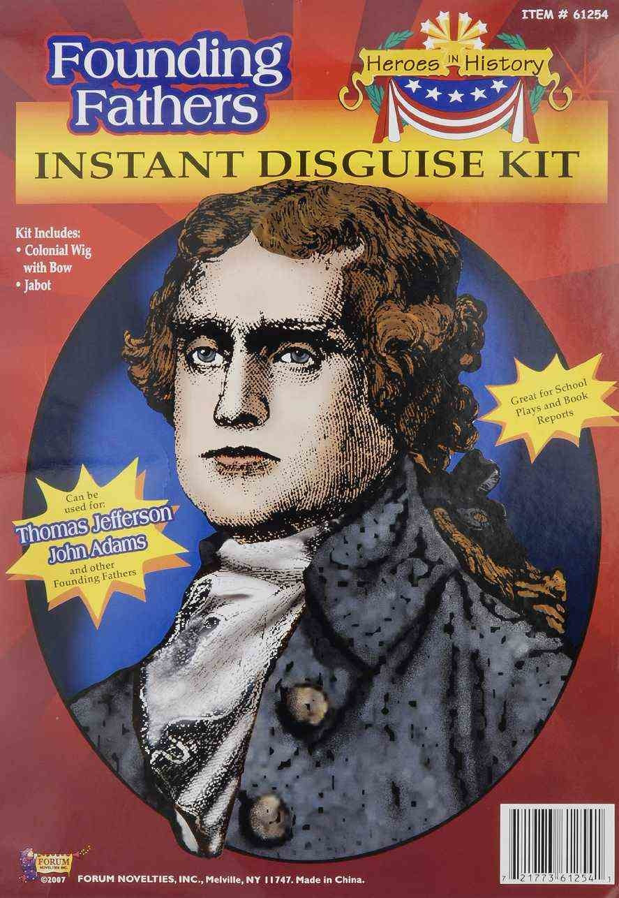 Heroes in History Instant Disguise Kit - Founding Fathers Kit