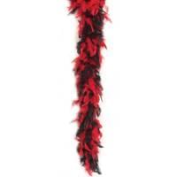 Red/Black Feather Boa