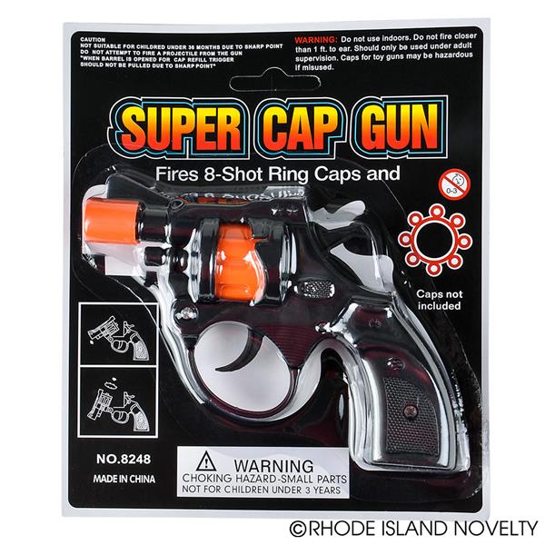 8 Shot Cap Gun Revolver