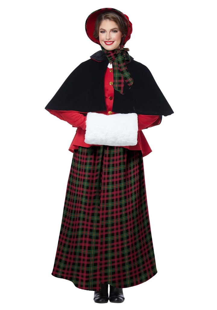 Holiday Caroler Women's Adult Costume