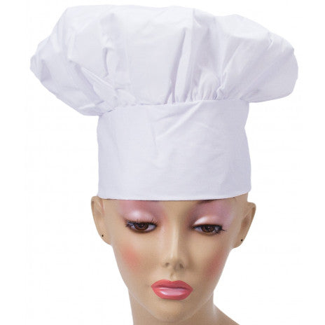 Chef Hat Elastic Back
