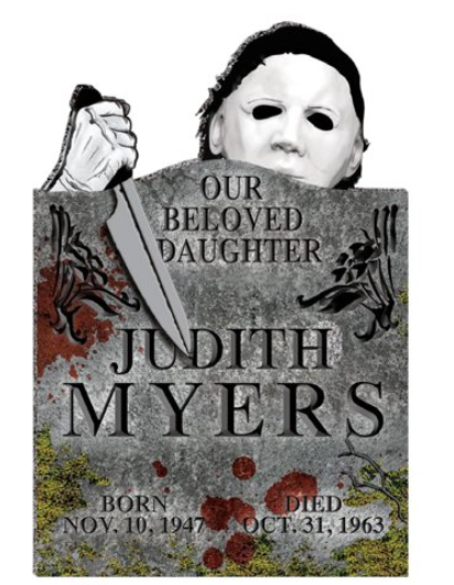 Judith Myers Tombstone Prop