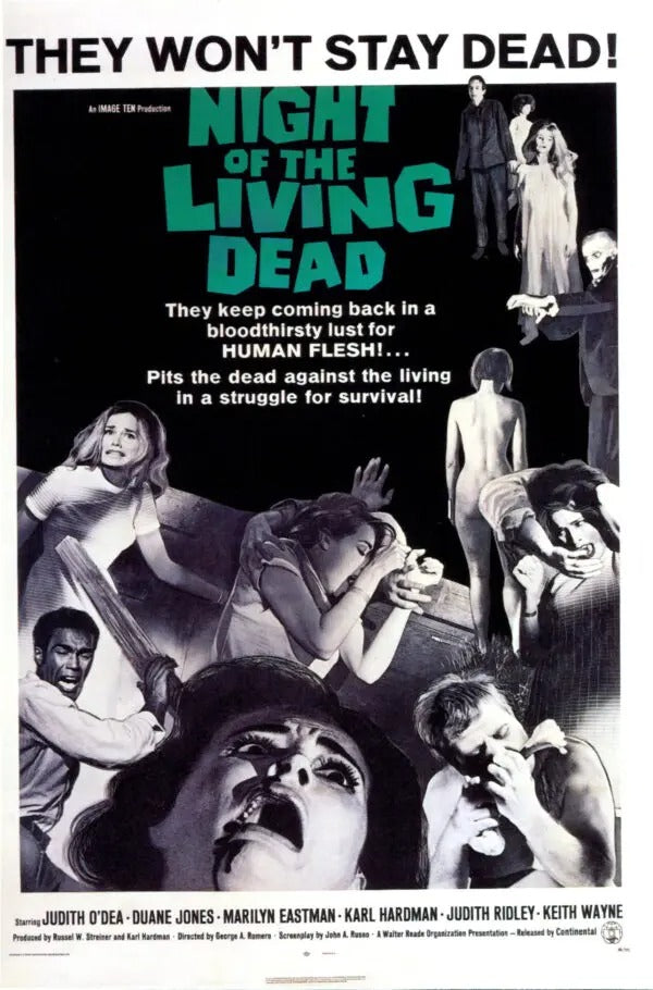 Night of the Living Dead - 24" x 36" Poster