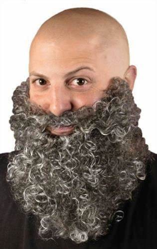 8" Long Curly Beard