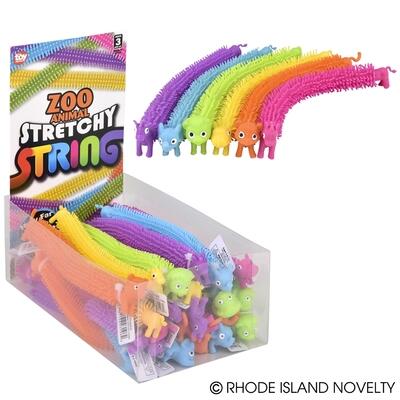 7.5" Zoo Animal Stretchy String Toy