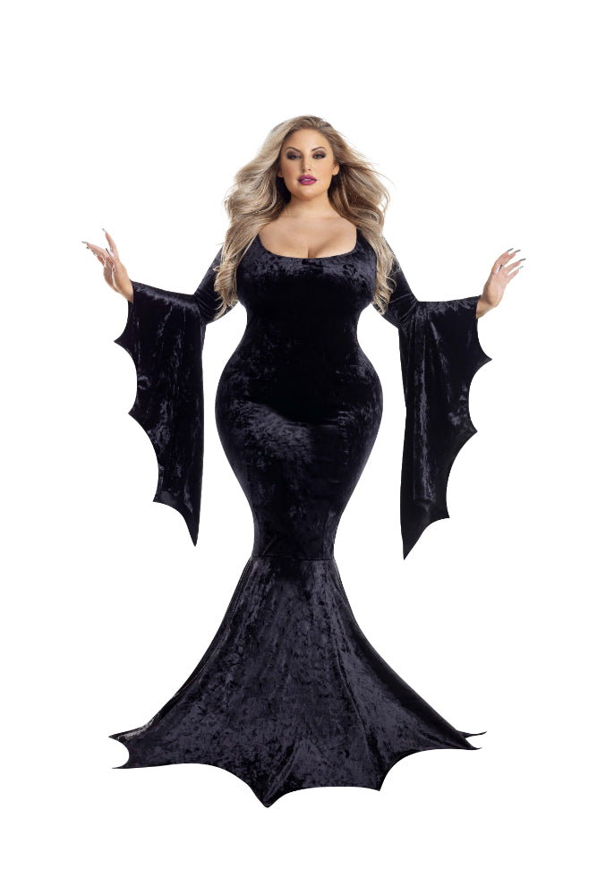 Vamp Dress Adult Plus Size Costume
