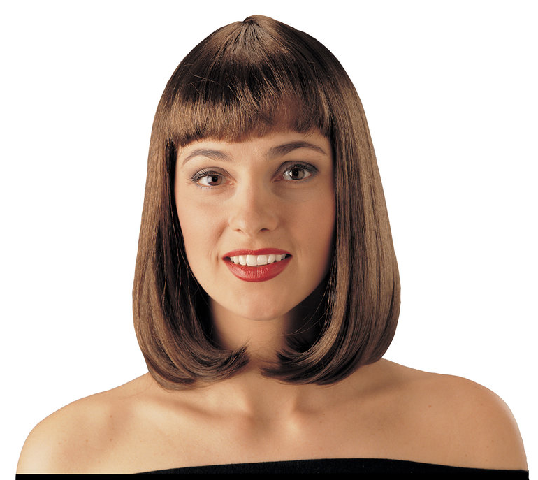 Deluxe Peggy Sue Wig - Brown