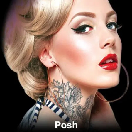 Tinsley Transfers - Posh Temporary Neck Tattoo