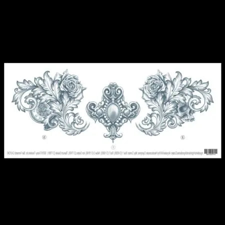 Tinsley Transfers - Posh Temporary Neck Tattoo