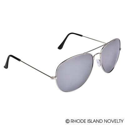 Mirrored Aviator Sunglasses