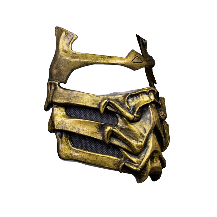 Mortal Kombat Scorpion Mask- Officially Licensed