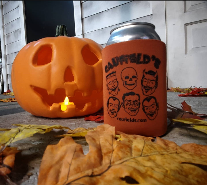 Caufield's Retro Orange Can Koozie