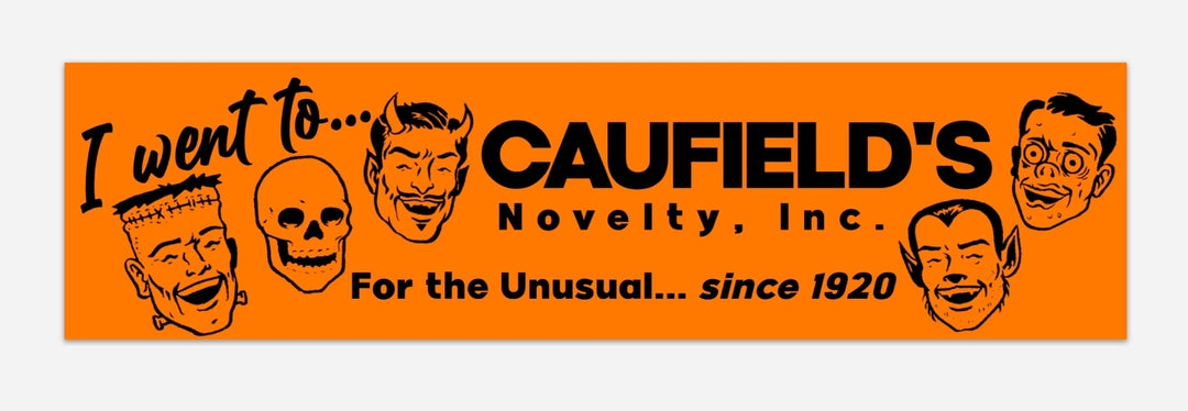 Caufield's Retro Bumper Sticker