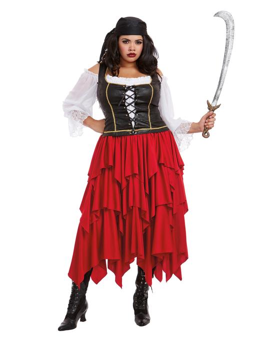 Ship's Ahoy Women's Costume - Plus Size