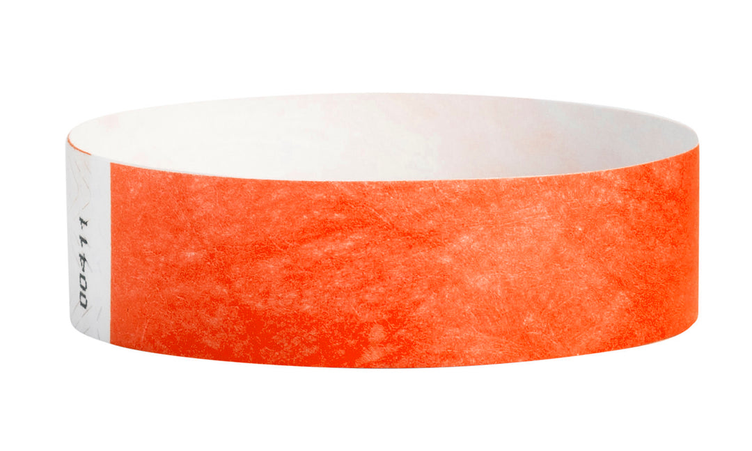 3/4" Tyvek Wristbands 100/Pkg