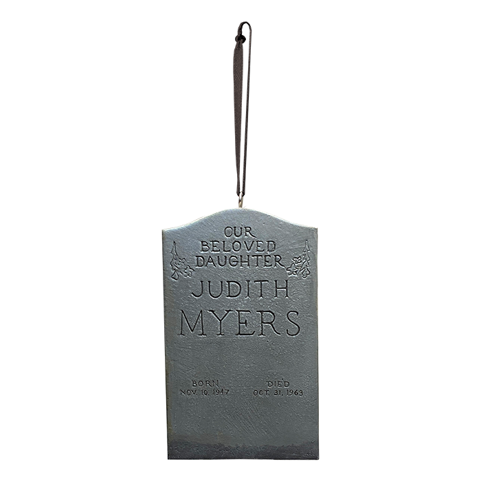 HALLOWEEN (1978) - Judith Myers Tombstone Ornament