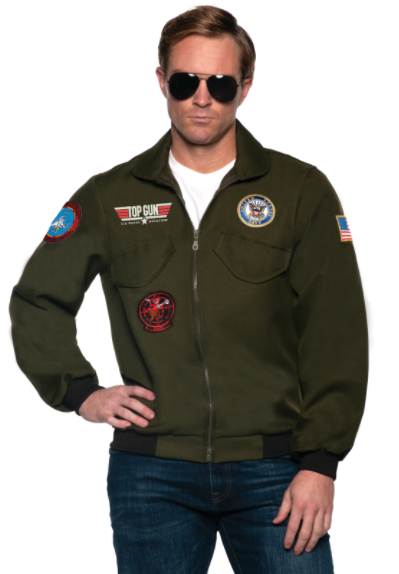 US NAVY/TOP GUN - Adult Pilot Jacket